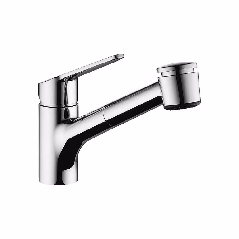 Miscelatore per lavello KWC Isla con doccetta estraibile per stoviglie - 10.371.033.000FL