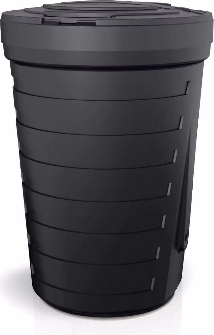 Sud na dešťovou vodu RAINCAN 210 l - barva: černá