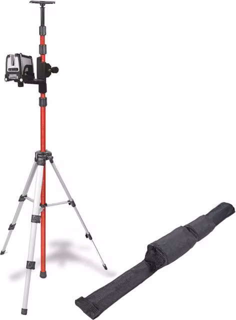 Livella laser Kapro 873 Tripodpole con cavalletto, colore rosso