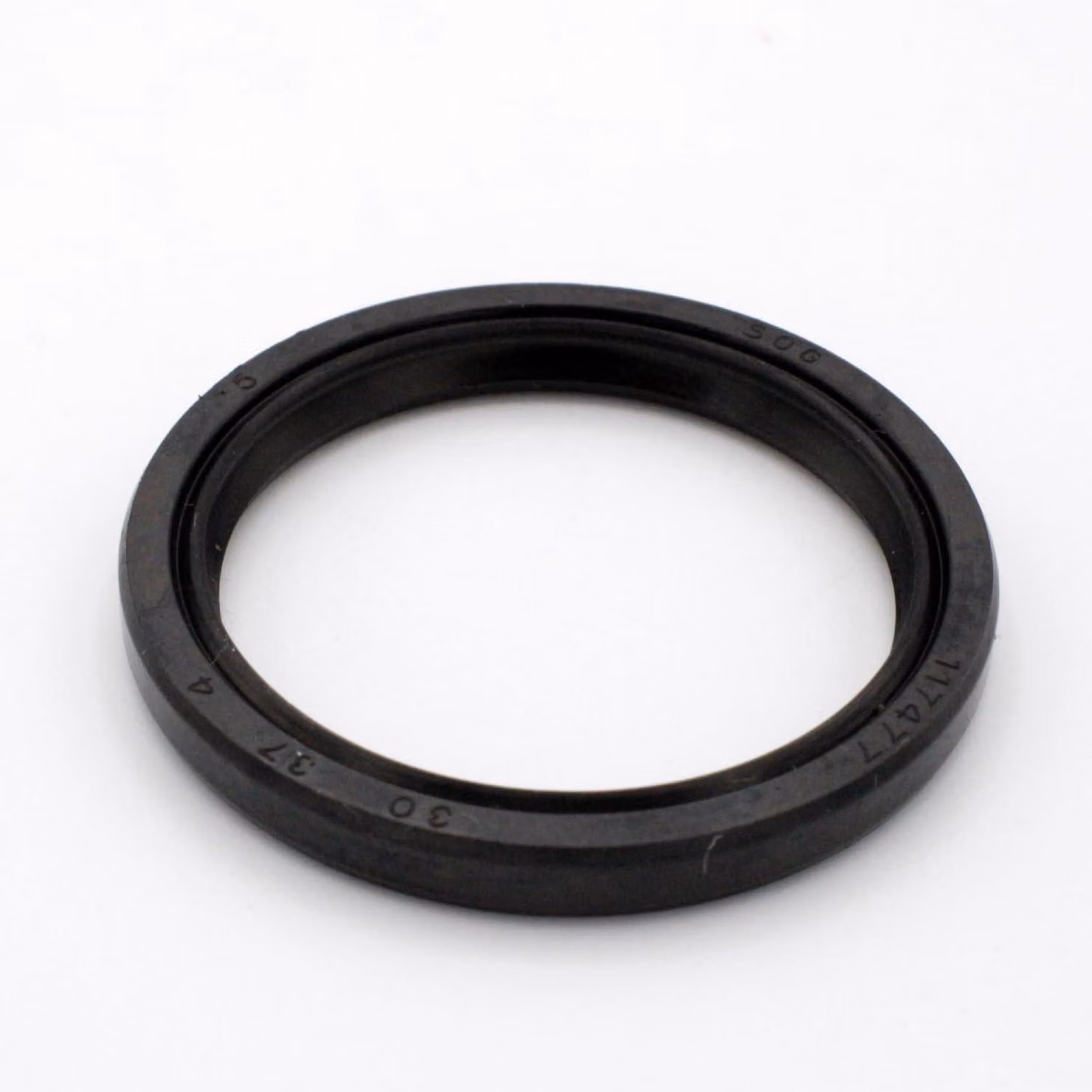 Guarnizione radiale per albero, dimensioni 30x37x4 mm, materiale NBR70, conforme alla norma DIN 3760