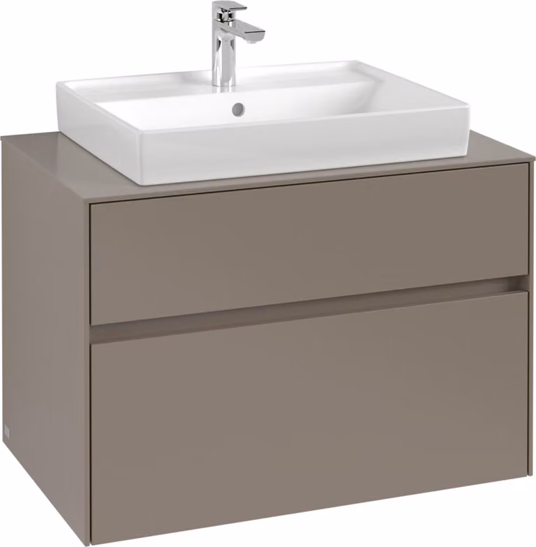 Mobiletto V&B Collaro 80x54,8x50cm, centro WT, verde tenue