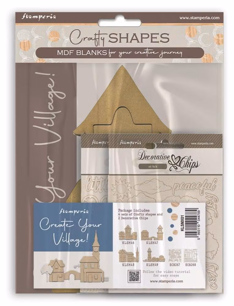 Kit per creare oggetti decorativi con 6 forme decorative e decorazioni, collezione "Silent Sea"