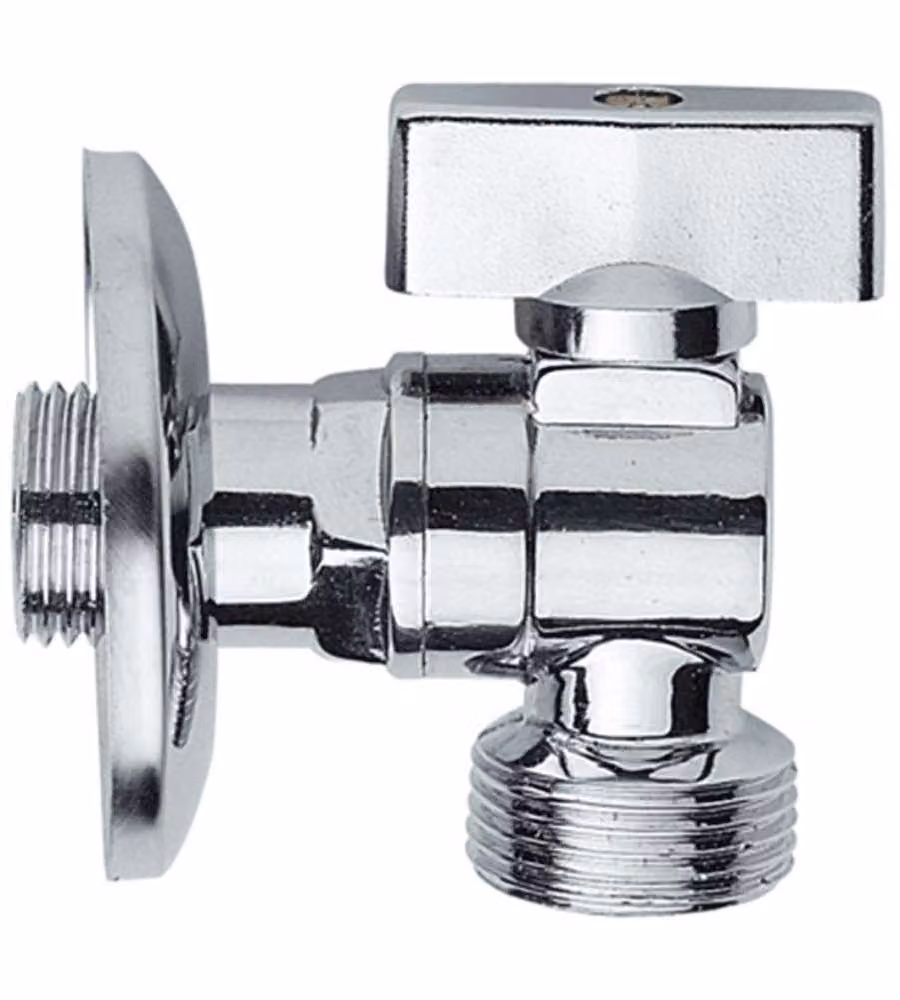 IDRO BRIC Rubinetto a Sfera Cromato per Lavatrice 1/2" - Ottone