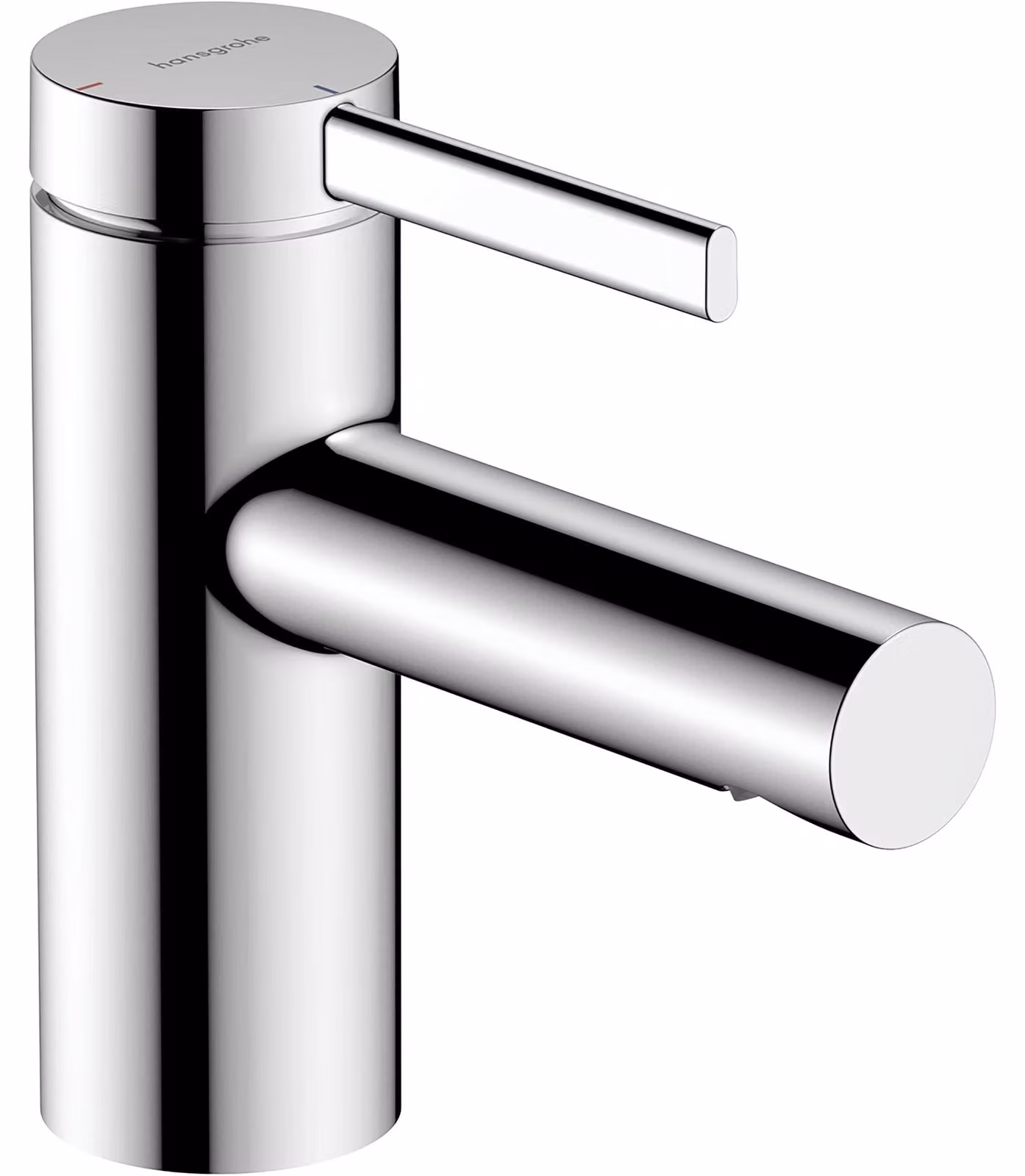 hansgrohe Zesis S Mitigeur monocommandé pour lavabo 70 CoolStart avec vidage à tirette métallique, 74714000, 74714000