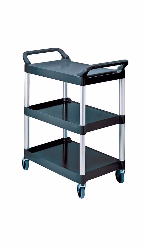 Carrello multiuso Rubbermaid nero
