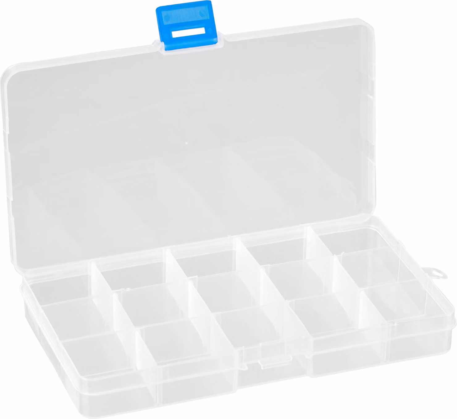 baytronic scatola di plastica a 15 scomparti 175 x 100 x 22 mm (sfuso)