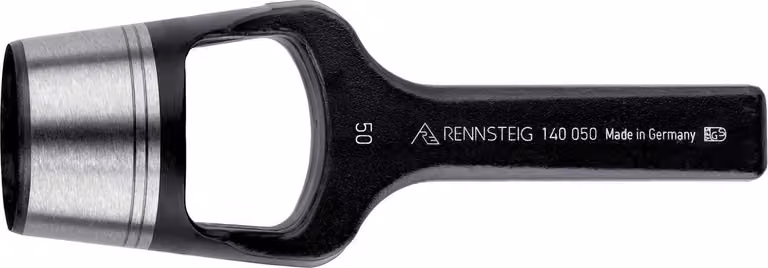 Rennsteig Henkellocheisen Ø 50 mm Locheisen Lochstanzer Stanzer 1400500