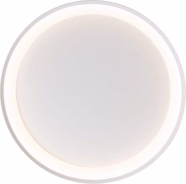 Plafoniera LED rotonda Maxlight Tornado bianca in metallo, Diametro: 48 cm, 40W