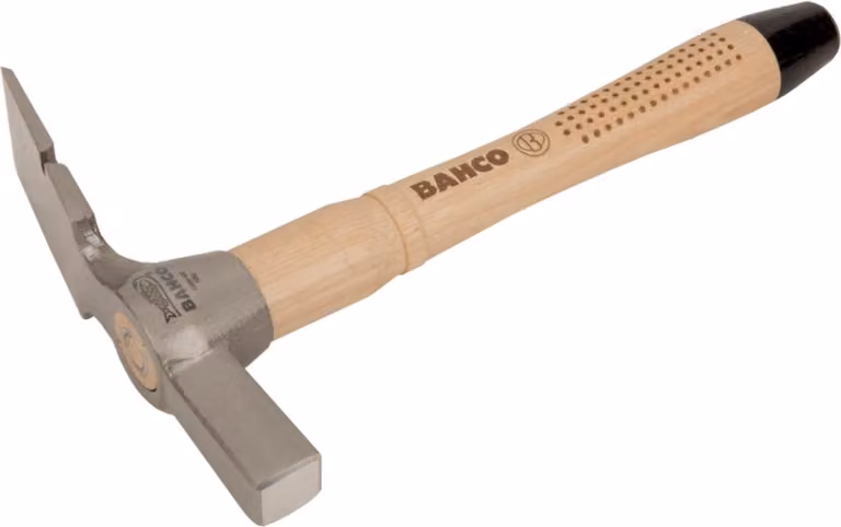 Martello da muratore Bahco con manico in legno di hickory, 500 g