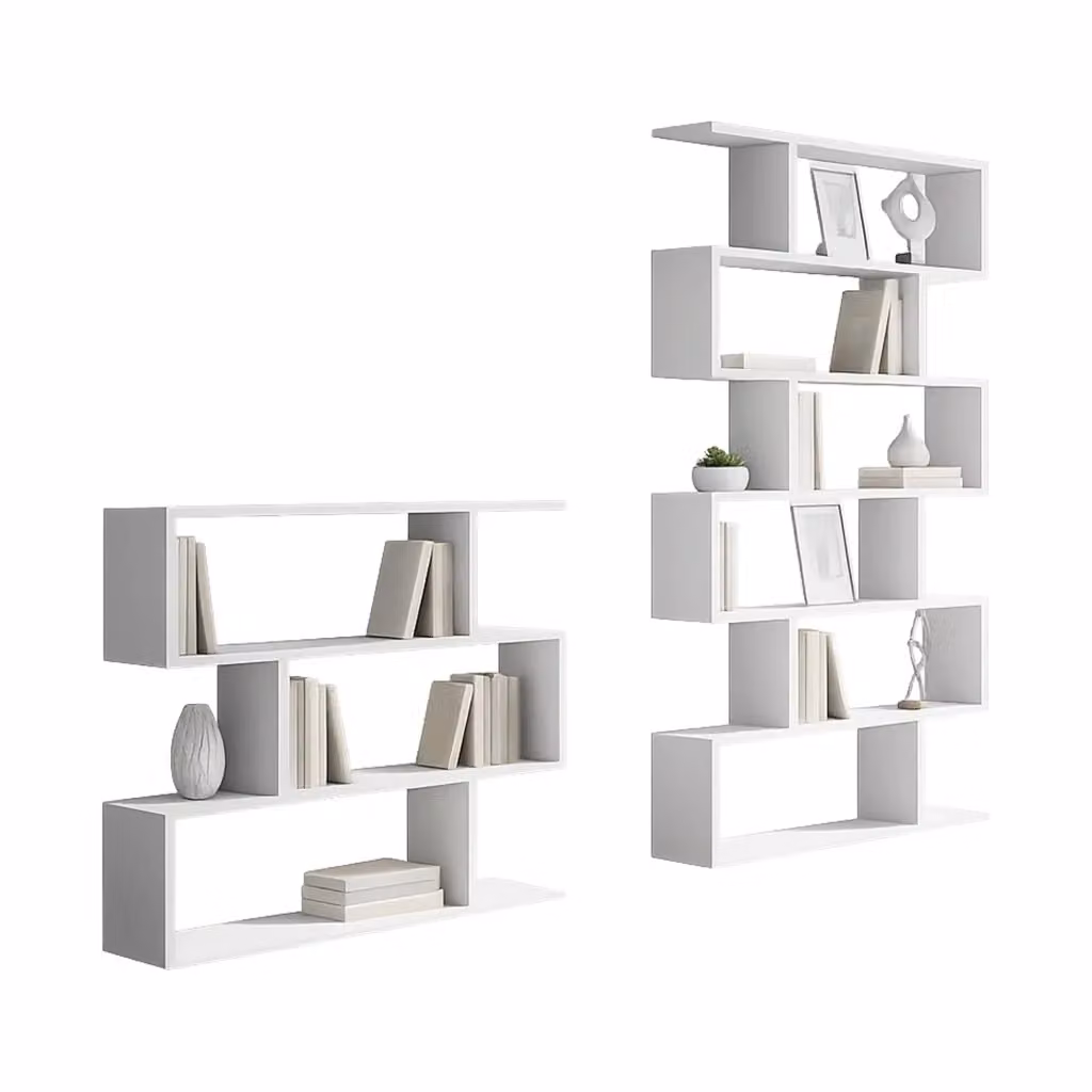 Libreria Modulabile Jesolo DMORA Bianco Matt – 2