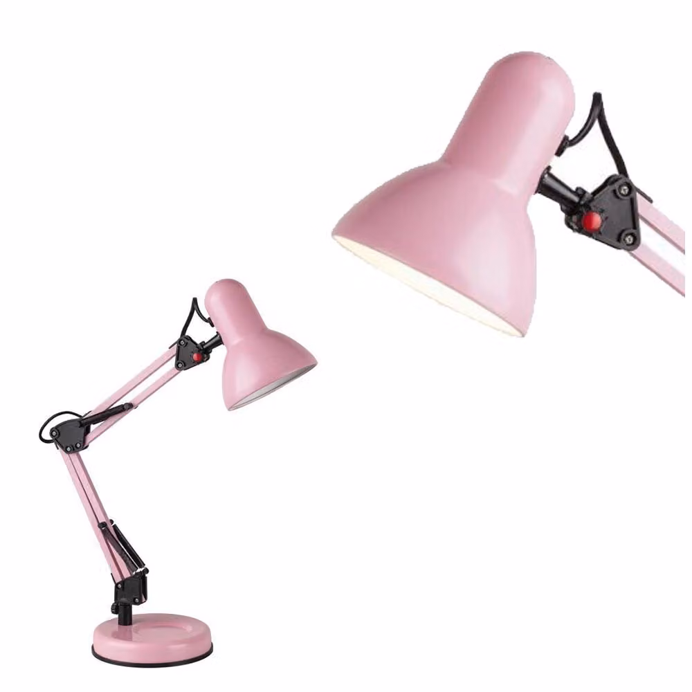 Lampada da tavolo per ragazze rosa E27 Samson 4179 Rabalux