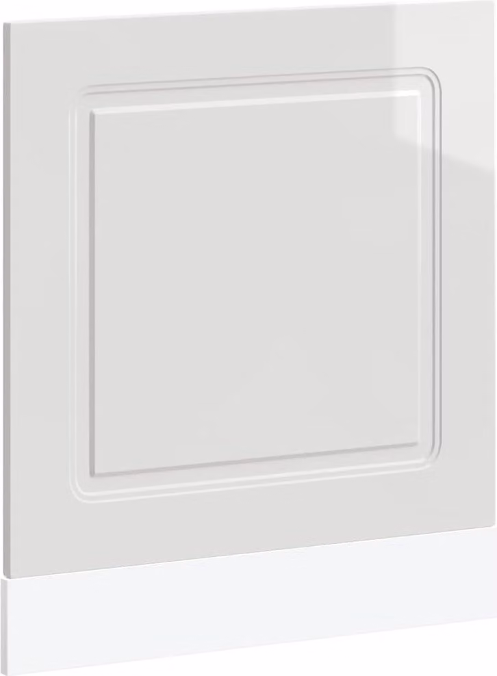 Pannello Lavastoviglie Kalmar Bianco Lucido 60x1,5x57 cm