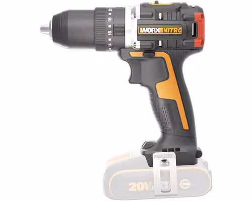 Trapano a percussione a batteria WORX Nitro WX355.9, senza batteria e caricabatterie