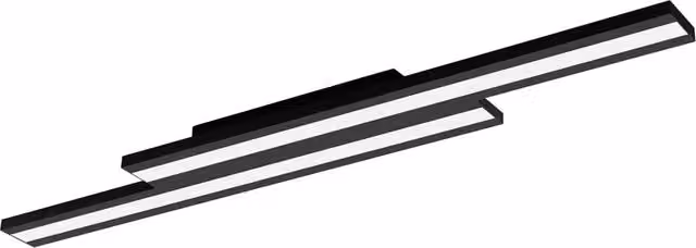 Plafoniera Moderna Eglo Saliteras-Z con LED Integrato da 10,2W Colore Nero
