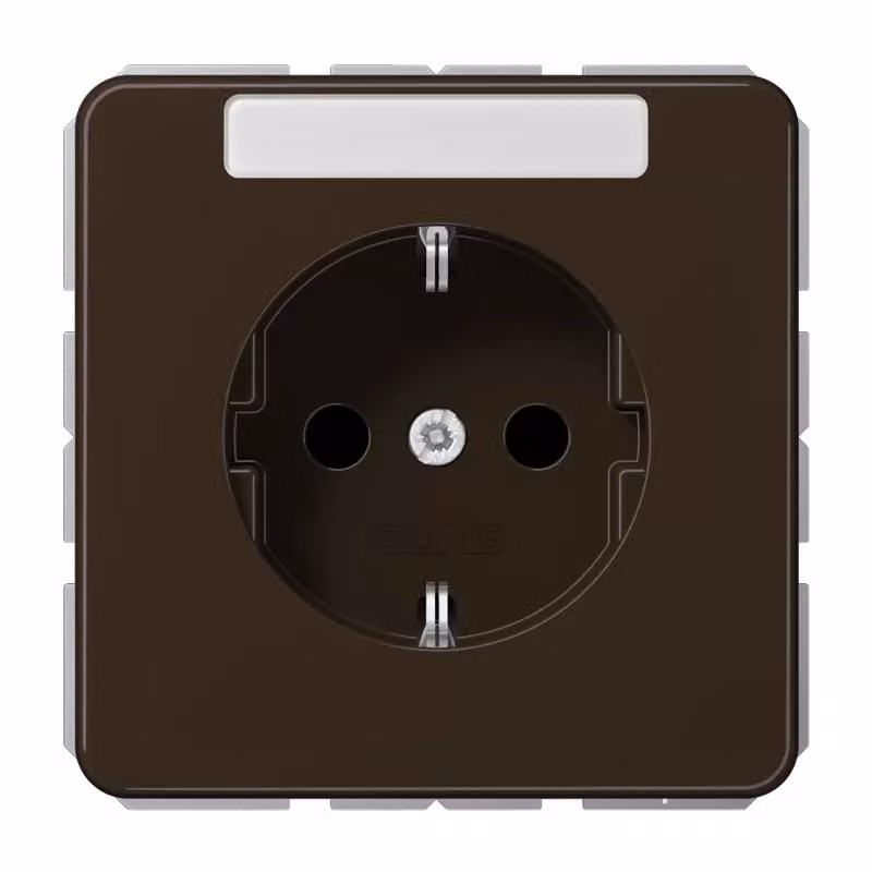 Jung CD1520BFKINABR Presa SCHUKO® 16 A 250 V ~ marrone