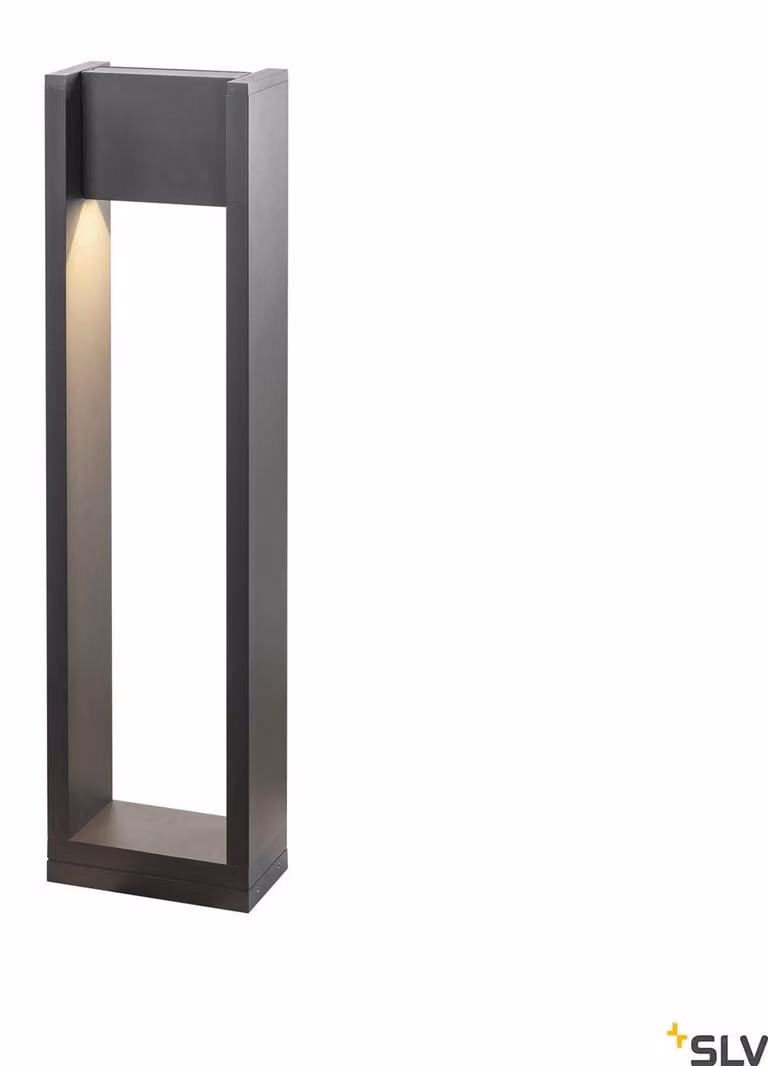 QUAD POLE Lampada da terra a LED per esterni 3000K antracite