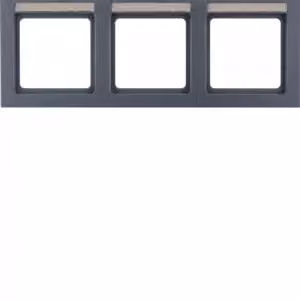 Berker 10236086, Antracite, Termoplastica, Senza viti, Berker, Q.3, IP20