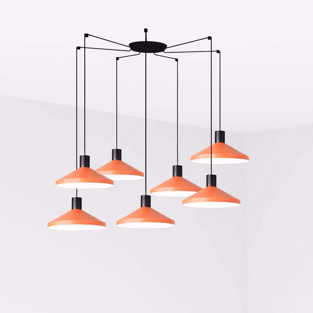 Faro Kombo Lampada a sospensione in terracotta Ø400 1X E27 7L