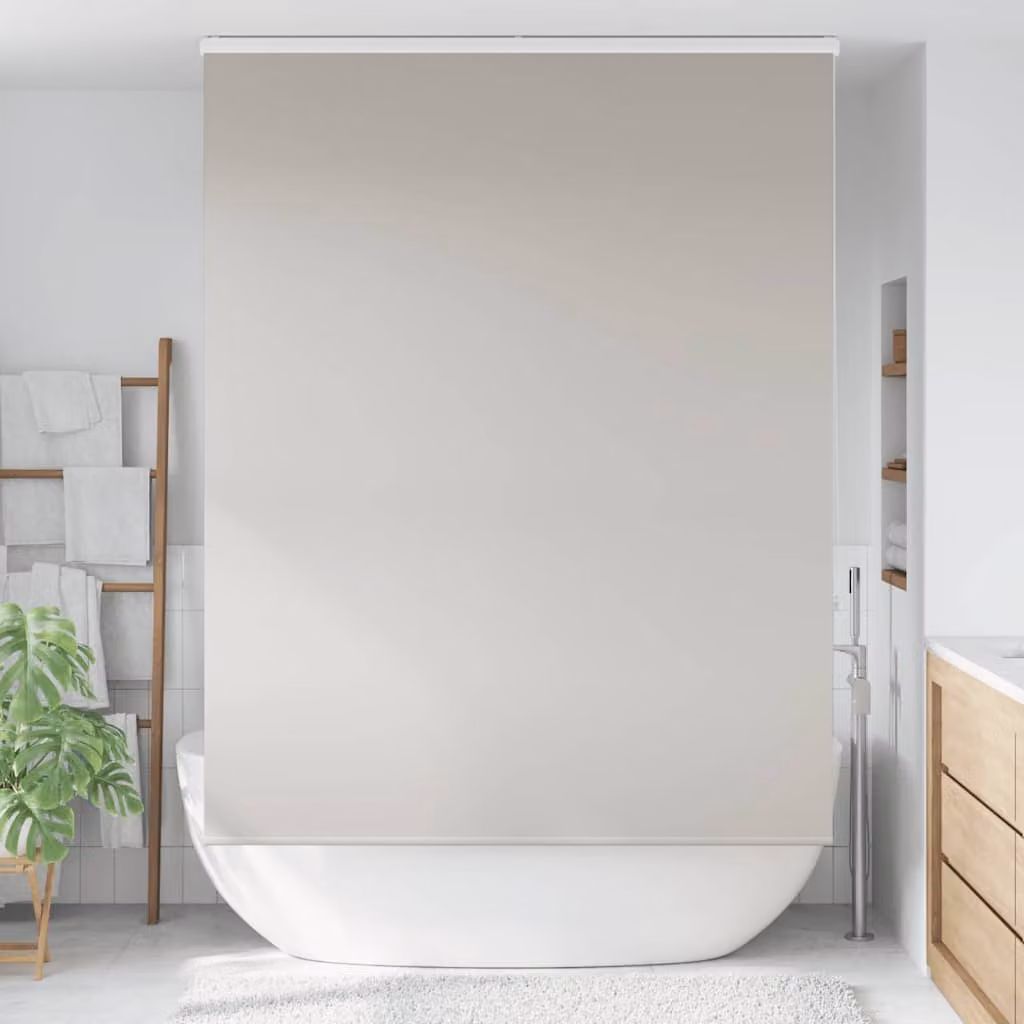 vidaXL Tenda a Rullo Doccia Cassonetto 150x240 cm Larghezza Tessuto