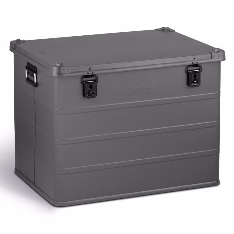 Enders Vancouver Box in alluminio Grigio Box in alluminio Box da trasporto Box da stoccaggio Box da campeggio