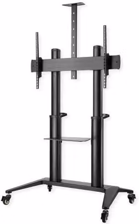 Staffa pavimento per tv 70-120 load 140kg 1000x600 con ruote - 17.03.1263-1
