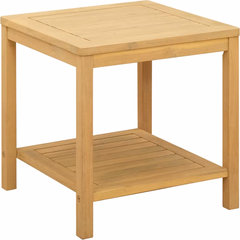 Tavolo laterale Olio Naturale 45 x 45 x 45 cm