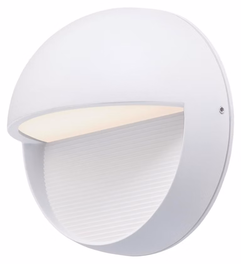 Applique a LED da esterno Winslett, bianca
