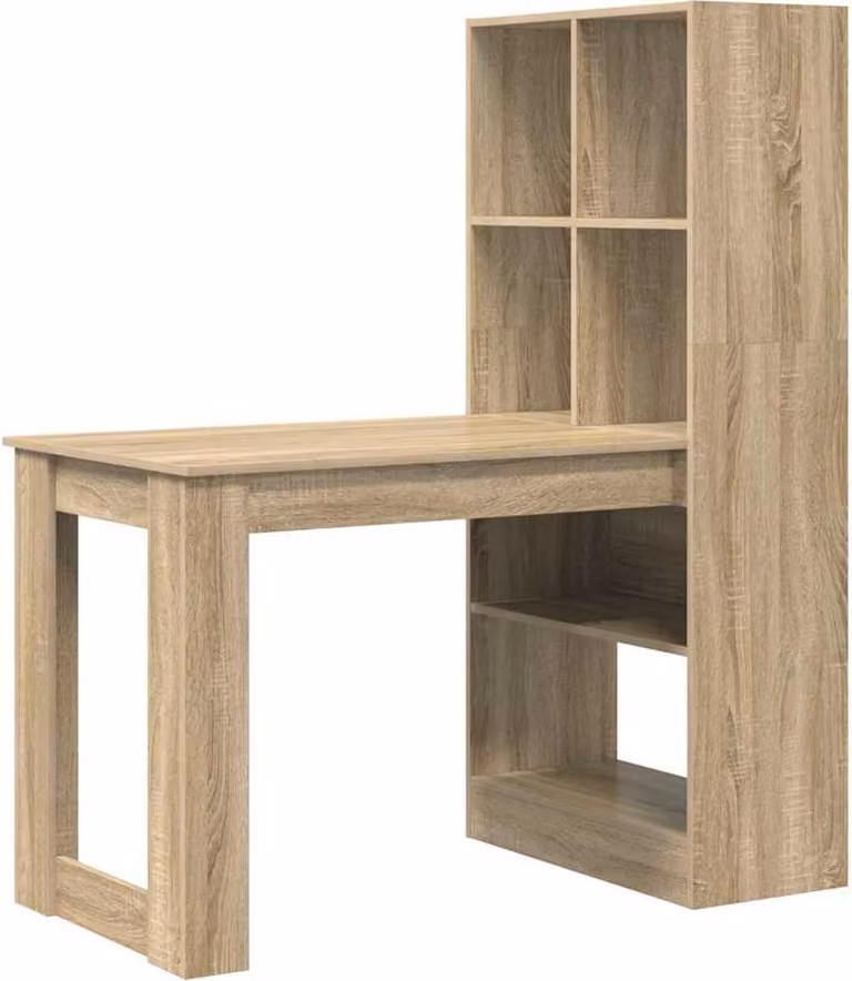 Scrivania Rovere Sonoma 122 x 67 x 145 cm Legno multistrato