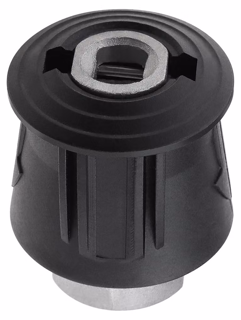 Adattatore EMSea per idropulitrici, compatibile con tubi Kärcher, adattatore per idropulitrici, accessori per utensili elettrici, realizzato in alluminio e plastica, attacco M22 14 mm