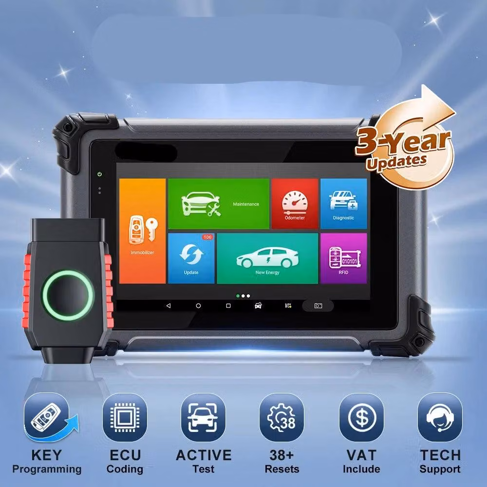 Strumento di autodiagnosi – Programmazione chiavi – Scanner diagnostico – Scanner APK – Schermo touchscreen – Batteria