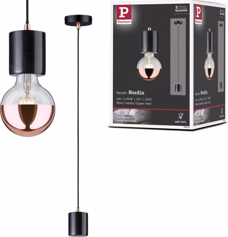 Paulmann Neordic lampada a sospensione Nordin