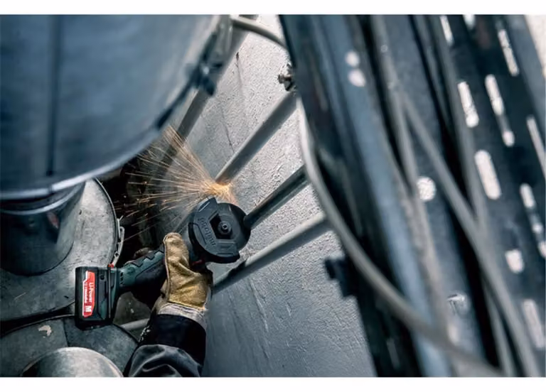 Metabo Akku Winkelschleifer Powermaxx CC 12 BL ohne Akku Schleifscheiben-Ã¸ 76mm