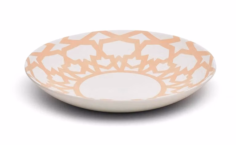 Piatto fondo in melamina, Linea Groove, diam. 20,4x5,5cm - 6 pezzi