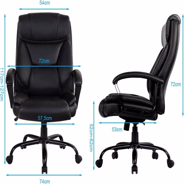 Sedia da ufficio - Sedia ergonomica - Sedia da gaming - Bicicletta da scrivania - Altezza seduta regolabile