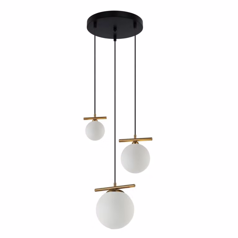 Lampada a sospensione MERSETA PND-463323A-BRO+W Italux
