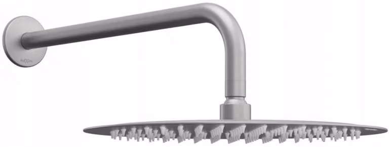 Mexen Slim soffione doccia 25 cm con braccio doccia, grafite - 79225211-66
