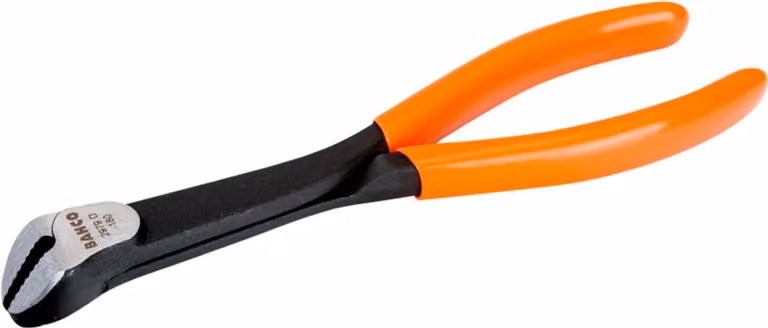 Bahco 2979 D-180, 5 mm, 1,7 cm, Acciaio, PVC, Arancione, 180 mm