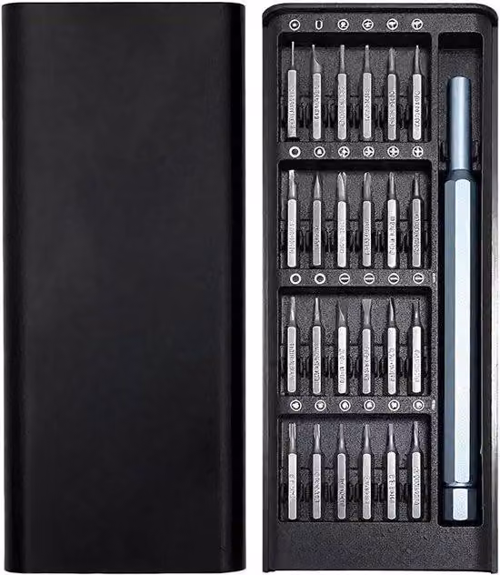 Set di cacciaviti Torx per riparazioni - Set con T5, T6, T7, T8, T9, T10, Triwing, Y00, ster, P2, P5 - Universale per MacBook, Switch, PC, laptop - Kit piccolo e portatile