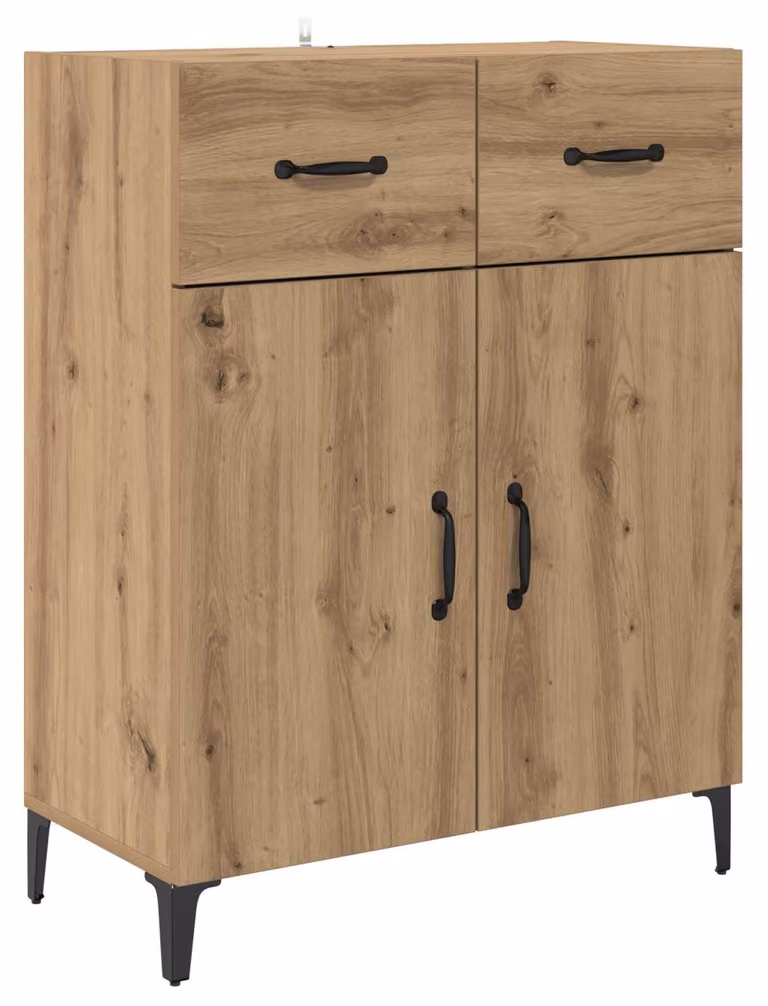 Credenza Rovere artigianale 69,5 x 34 x 90 cm Legno multistrato