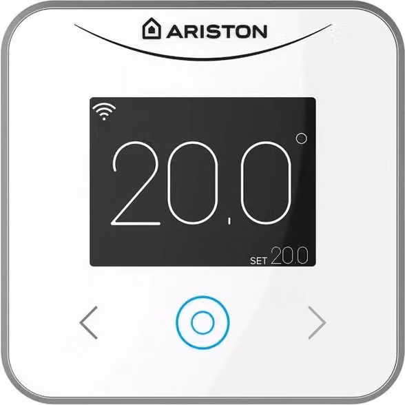 Termostato intelligente Ariston Cube S Net cablato Wi-Fi colore bianco