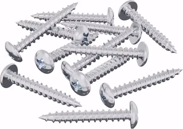 Vite in Legno 8182 pz Argento M4 x 28 mm Ferro CFW8065735