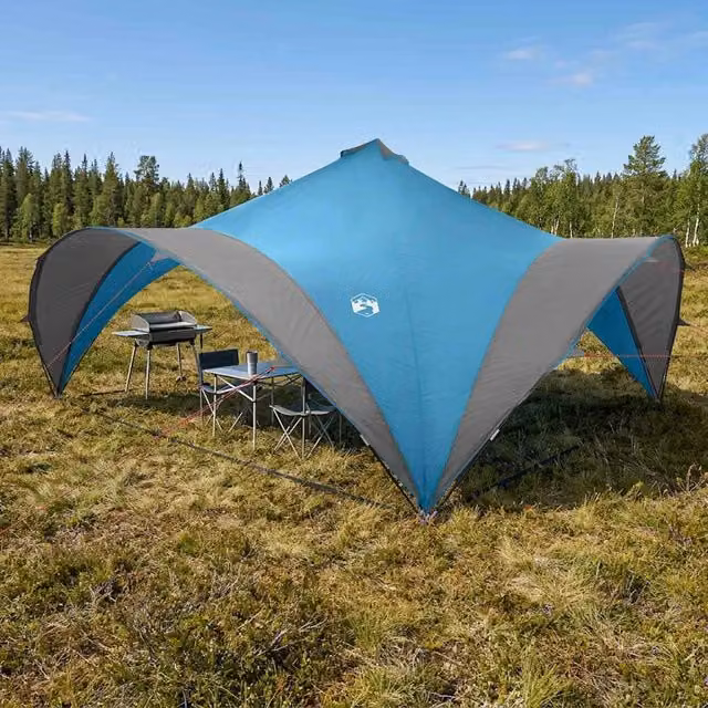 Tenda Party Blu 600 x 600 x 400 cm Poliestere e Acciaio 42028612