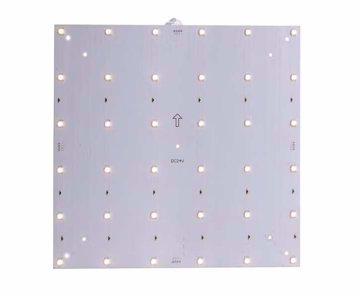 Sistema modulare a pannelli LED Modular Panel II 6x6 WW 3200 K 8 W 265x265 mm bianco alluminio dimmerabile IP20