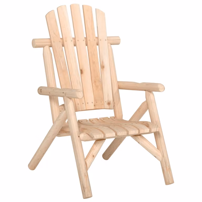 Set da giardino 3 pezzi vidaXL in legno massello di abete rosso