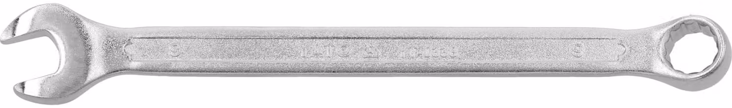 Chiave a bussola anulare da 9 mm, con teste lucide