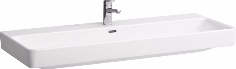 LAUFEN PRO S lavabo, 1 trou pour robinet, avec trop-plein, 1200x460mm, H8149654001041, H8149654001041