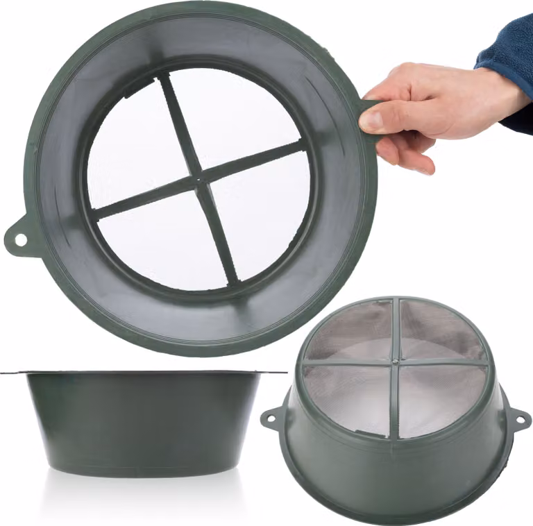 Rosfix Filtro per Vernice Verde – 300x230x110 mm | Filtro per Vernice Riutilizzabile | Filtro Fine per Unità di Verniciatura e Pistole a Spruzzo