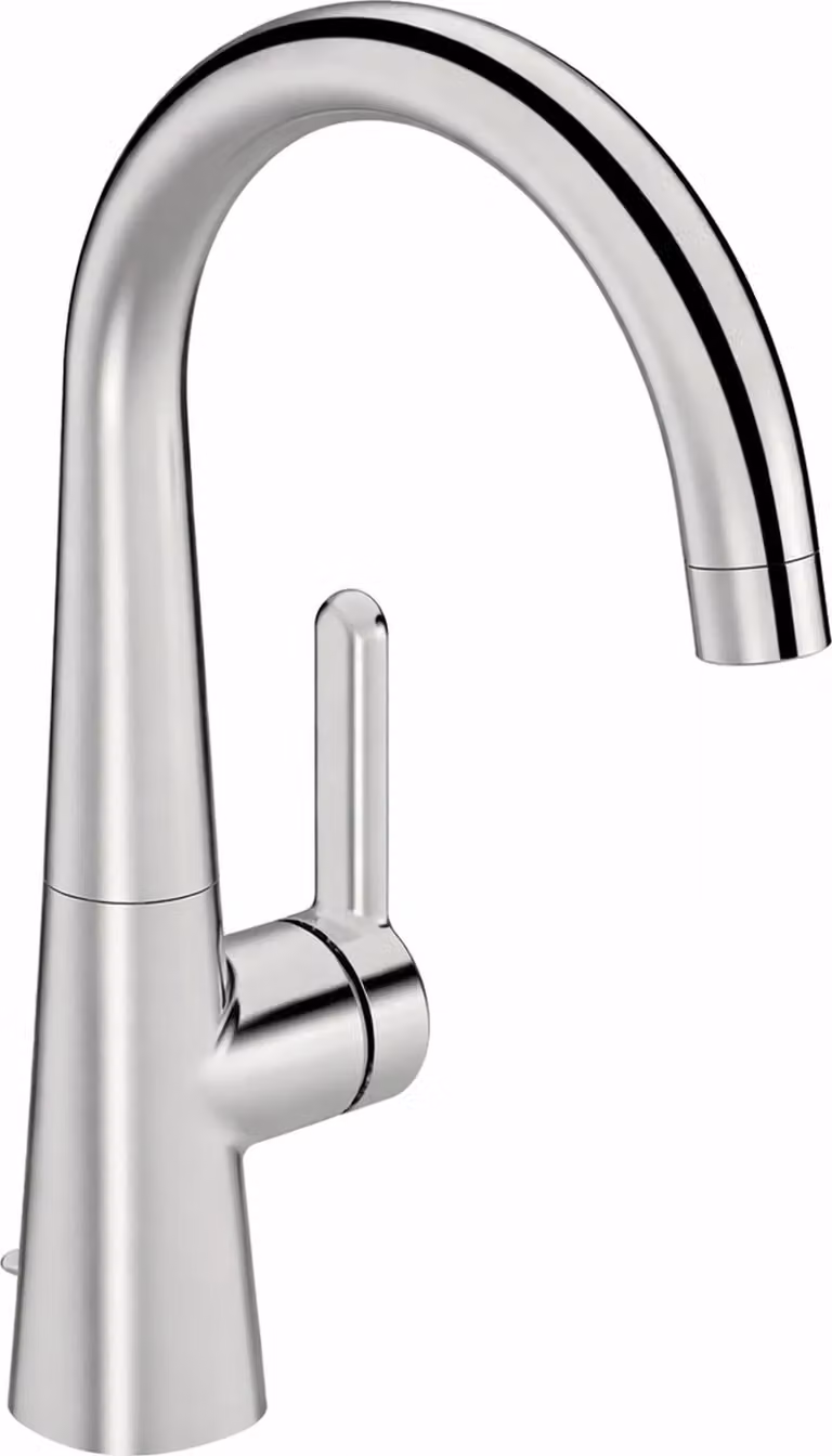 Miscelatore lavabo Hansa DESIGNO 5103 Set di rubinetti, 167 mm DN15, cromato, 1 pezzo.