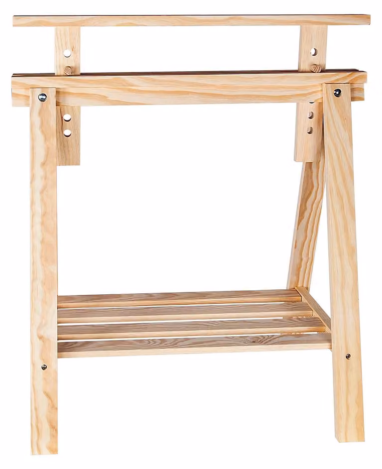 Tavolo in legno regolabile in altezza, dimensioni 69 x 45 x 71 cm, ideale per cucina e giardino