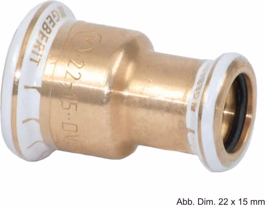 Geberit Mapress canna di fucile presa ridotta, 22mm x 15mm